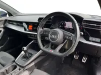 Used Audi A3 S-Line 147 HP (108 kW) 2023 Blue Sedan