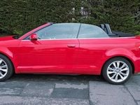 Used Audi A3 Cabriolet Sport 2011 Red Cabriolet