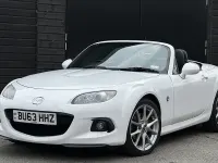 Used Mazda MX5 Inclusive 160 HP (117 kW) 2013 White Cabriolet