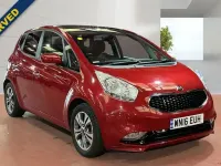 Used Kia Venga 123 HP (90 kW) 2016 Red Hatchback