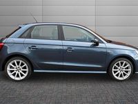 Used Audi A1 S-Line 125 HP (91 kW) 2017 Utopia blue Hatchback