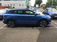 New Skoda Karoq SportLine 110 HP (80 kW) 2026 Race blue metallic SUV
