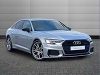 Used Audi A6 Black Edition 200 HP (147 kW) 2020 Silver Sedan