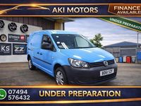 Begagnad VW Caddy Maxi 2011 Blå Minibuss
