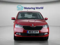 Used Skoda Fabia SE 75 HP (55 kW) 2019 Red Hatchback