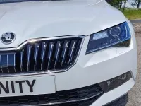 Usado Skoda Superb SE L Executive 150 CV (110 kW) 2017 Blanco Familiar
