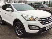 Used Hyundai Santa Fe Premium 2014 White SUV