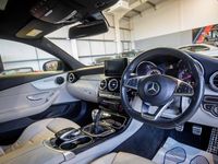 Used Mercedes C200 AMG line 2017 White Coupe