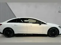 Used Mercedes EQE350 AMG line 214 kW (292 HP) 2025 Manufaktur paint manufaktur opalite white bright Sedan