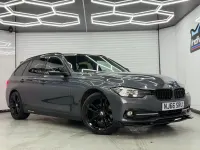 Begagnad BMW 320 Efficient Dynamics 2016 Grå Kombi