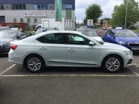 Used Skoda Octavia SE L 110 HP (80 kW) 2023 Moon white metallic Hatchback