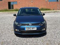 Used VW Polo S 60 HP (44 kW) 2015 Blue Hatchback