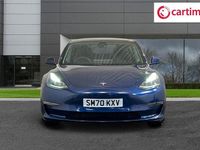 Used Tesla Model 3 Long Range AWD 366 kW (498 HP) 2021 Blue Sedan