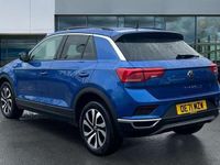 Used VW T-Roc Active 110 HP (80 kW) 2022 Ravenna blue metallic SUV