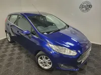 Used Ford Fiesta Zetec 2015 Blue Hatchback
