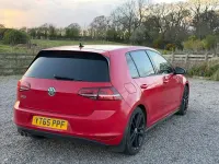 Used VW Golf VII GTD 2015 Red Hatchback