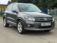 Used VW Tiguan R-line 140 HP (102 kW) 2015 Grey SUV