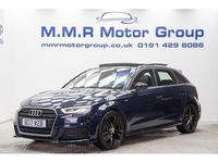 Used Audi A3 Sportback S-Line 2017 Blue Hatchback