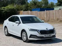 Used Skoda Octavia SE L 150 HP (110 kW) 2023 White Hatchback