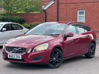 Used Volvo V60 SE 163 HP (119 kW) 2012 Red Estate