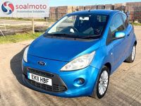 Used Ford Ka Zetec 69 HP (50 kW) 2011 Blue Hatchback