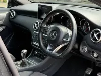 Used Mercedes A180 AMG line 109 HP (80 kW) 2018 Black Hatchback