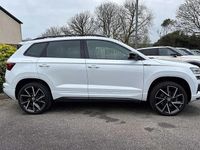 Used Skoda Karoq SportLine 150 HP (110 kW) 2023 Moon white metallic SUV