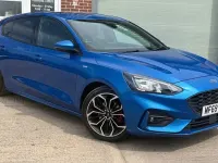 Used Ford Focus ST-Line X 125 HP (91 kW) 2019 Blue Hatchback