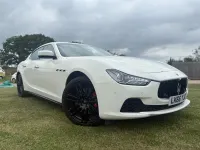 Used Maserati Ghibli 330 HP (242 kW) 2016 White Sedan