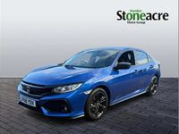 Used Honda Civic Sport 126 HP (92 kW) 2018 Blue Hatchback