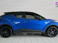 Used Toyota C-HR 115 HP (84 kW) 2018 Nebula blue bitone SUV
