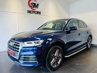 Used Audi Q5 S-Line 190 HP (139 kW) 2017 Blue SUV
