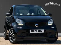 Used Smart ForTwo Coupé Pure 71 HP (52 kW) 2019 Black Coupe