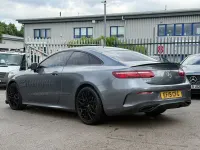 Used Mercedes E220 AMG line 194 HP (142 kW) 2019 Grey Coupe