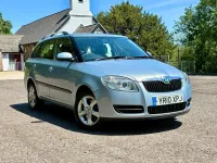 Used Skoda Fabia 2010 Blue Estate