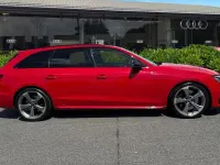 Used Audi S4 Black Edition 341 HP (250 kW) 2023 Red Estate