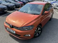 Used VW Polo Match 95 HP (69 kW) 2021 Orange Hatchback