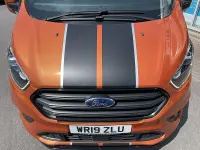 Used Ford Transit Custom Sport 170 HP (125 kW) 2019 Orange Van
