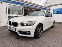 Used BMW 118 Sport Line 2018 White Hatchback