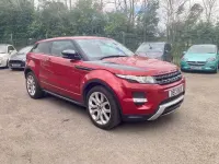 Used Land Rover Range Rover evoque Dynamic 190 HP (139 kW) 2013 Red SUV