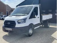 Begagnad Ford Transit 130 HK (95 kW) 2020 Vit Cab