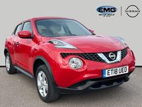 Used Nissan Juke Visia 94 HP (69 kW) 2018 Red SUV