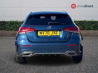 Used Mercedes A180 AMG line 136 HP (100 kW) 2020 Blue Hatchback