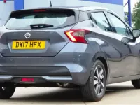 Used Nissan Micra Acenta 71 HP (52 kW) 2017 Grey Hatchback