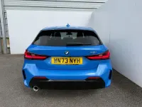 Used BMW 118 M Sport 134 HP (98 kW) 2023 Blue Hatchback