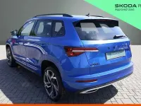 Used Skoda Karoq SportLine 150 HP (110 kW) 2025 Blue SUV