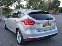 Used Ford Focus Zetec 125 HP (91 kW) 2015 Silver Hatchback