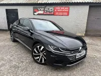 Used VW Arteon R-line 190 HP (139 kW) 2018 Black Hatchback