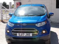 Used Ford Ecosport Zetec 95 HP (69 kW) 2017 Blue SUV