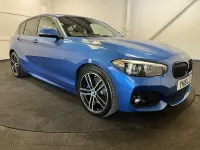 Used BMW 120 M Sport 187 HP (137 kW) 2019 Blue Hatchback